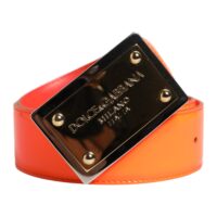 Dolce & Gabbana oranž logo pandlaga vöö