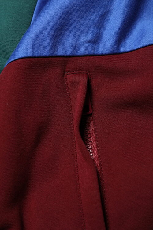 Dolce & Gabbana mitmevärviline logo täislukuga bomber-jakk