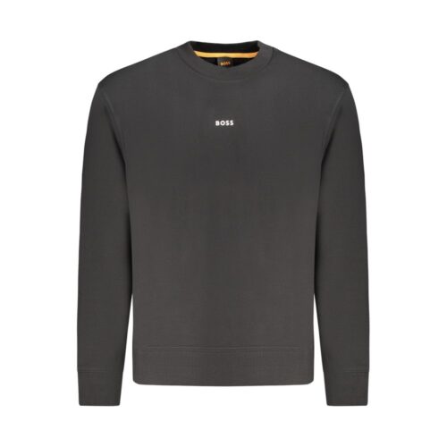 7169668.jpeg Hugo Boss Black Cotton Men Sweatshirt