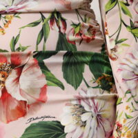 7182765.jpeg Dolce & Gabbana Roosa lillemustriga midikleit