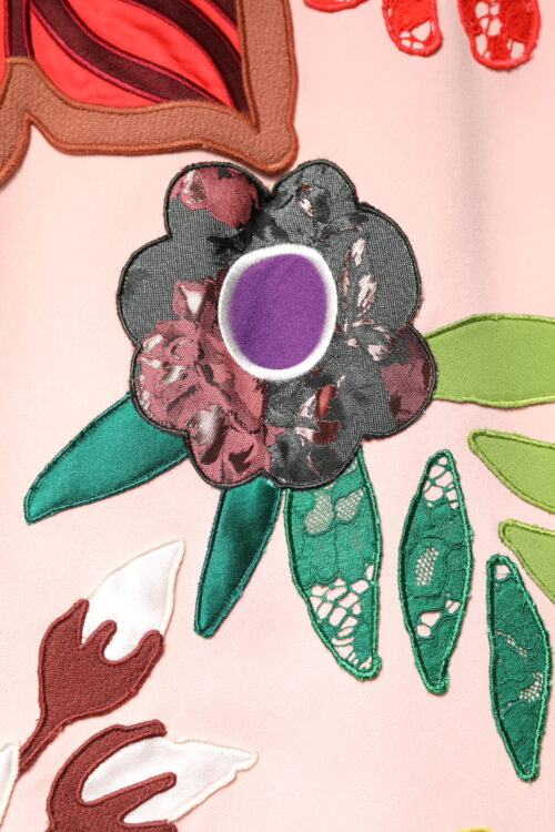 Dolce & Gabbana roosa lillemustriga minikleit