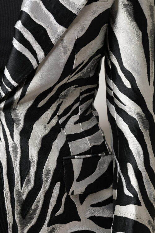 7183343.jpeg Dolce & Gabbana must-valge naiste bleiser