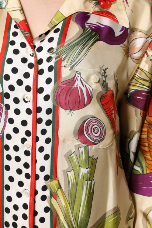 Dolce & Gabbana Multicolor pikkade varrukatega topp