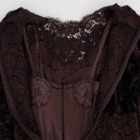 Dolce & Gabbana lilla lilleline pitsist maksikleit