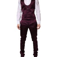 7206641.jpeg Dolce & Gabbana tume lilla 3-osaline üherealine ülikond