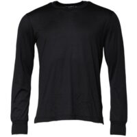 Dolce & Gabbana tumesinine meeste pullover ümmarguse kaelusega