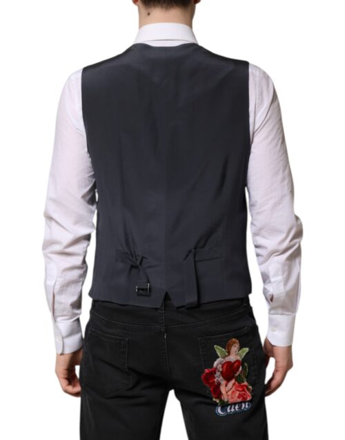 Dolce & Gabbana Hall ruuduline pidulik vest