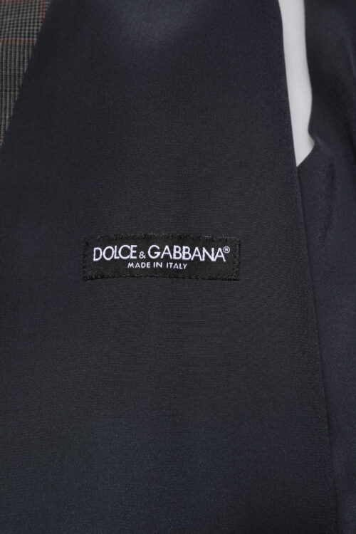 Dolce & Gabbana Hall ruuduline pidulik vest