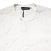 Dolce & Gabbana valge logoga T-särk