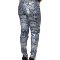 Dolce & Gabbana Sinised kõrge vöökohaga teksad