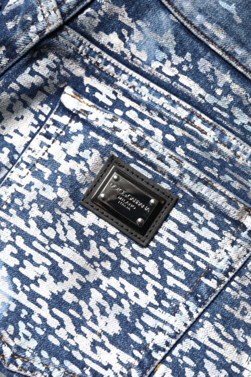 Dolce & Gabbana Sinised kõrge vöökohaga teksad