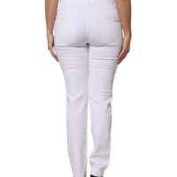 Dolce & Gabbana Valged lillelise litritega GIRLY teksad