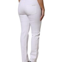 Dolce & Gabbana Valged lillelise litritega GIRLY teksad