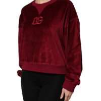 7218109.jpeg Dolce & Gabbana punane ümmarguse kaelusega pullover-sviiter