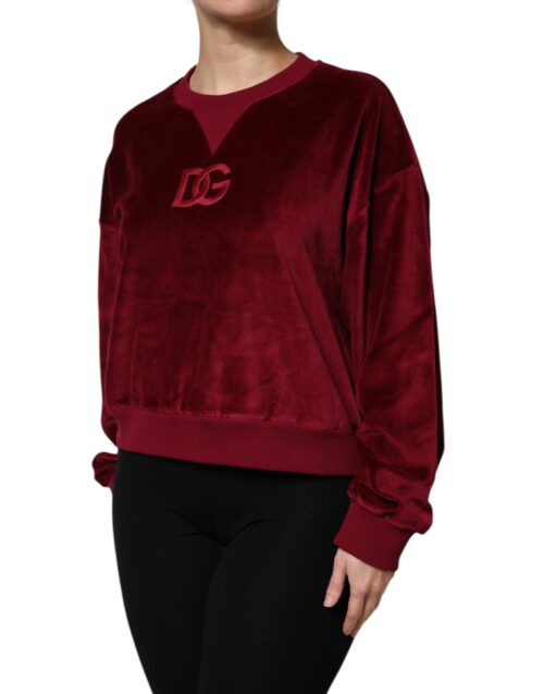 7218109.jpeg Dolce & Gabbana punane ümmarguse kaelusega pullover-sviiter
