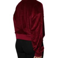 7218111.jpeg Dolce & Gabbana punane ümmarguse kaelusega pullover-sviiter