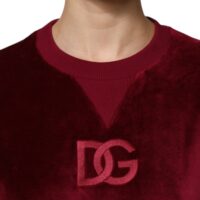 7218112.jpeg Dolce & Gabbana punane ümmarguse kaelusega pullover-sviiter