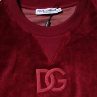 7218113.jpeg Dolce & Gabbana punane ümmarguse kaelusega pullover-sviiter