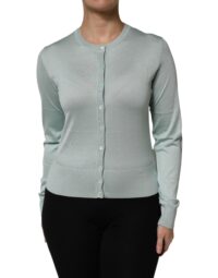 Dolce & Gabbana heleroheline nööbiga kardigan