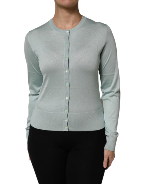 7218582.jpeg Dolce & Gabbana heleroheline nööbiga kardigan