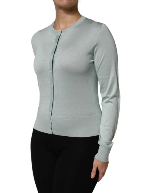 7218583.jpeg Dolce & Gabbana heleroheline nööbiga kardigan