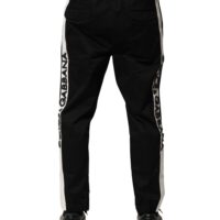Dolce & Gabbana Mustad jogger-püksid