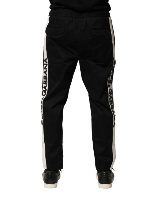 Dolce & Gabbana Mustad jogger-püksid