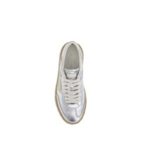 Valentino Garavani Silver Low Top tennised Bos Taurus