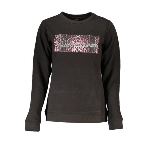Cavalli Class Black Cotton Women Sweatshirt