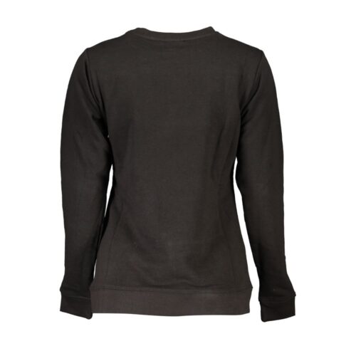 Cavalli Class Black Cotton Women Sweatshirt