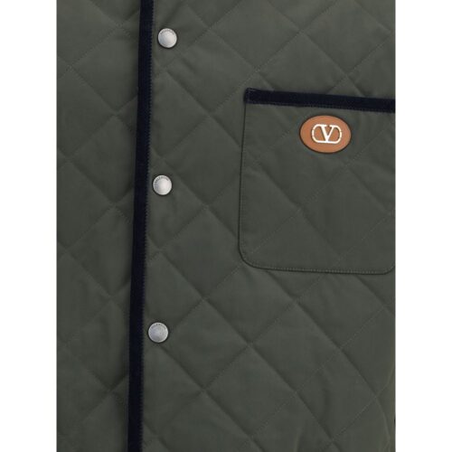 Valentino kahevärviline polüamiidist mantel