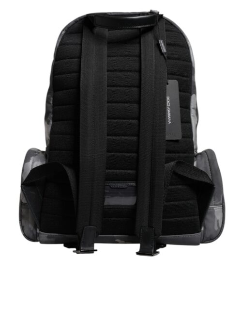 7459927.jpeg Dolce & Gabbana hall puuvillane kamuflaaž logoplaadiga seljakott