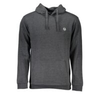 Sergio Tacchini Grigio Cotton Men Sweatshirt