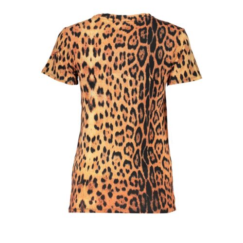 7482696.jpeg Cavalli Class Arancione Cotton Women T-Shirt