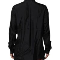 Dolce & Gabbana tumesinine siidist meeste triiksärk MARTINI