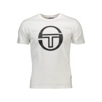 Sergio Tacchini valge meeste T-särk