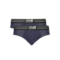 Cavalli Class Blue Cotton Men's Brief