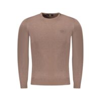 Cavalli Class Marrone Viscose Men's Sweater