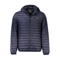 Cavalli Class Blue Polyamide Men's Jacket