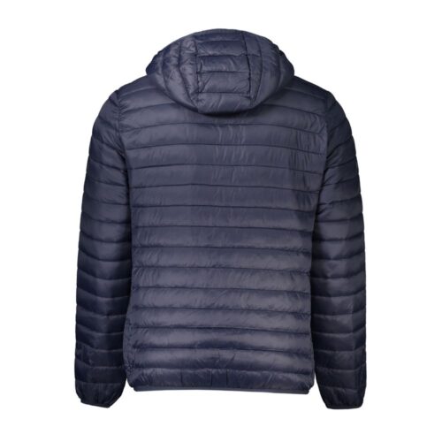 7546479.jpeg Cavalli Class Blue Polyamide Men's Jacket
