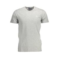Sergio Tacchini Grigio Cotton Men T-Shirt