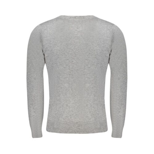 7558889.jpeg Cavalli Class Grigio Viscosa Men's Sweater