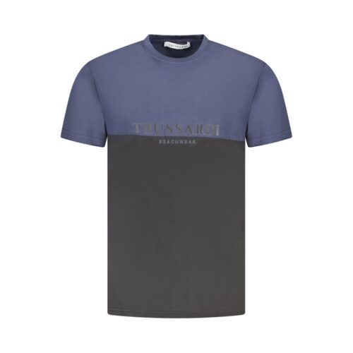 Trussardi Blue Cotton Men's T-Shirt