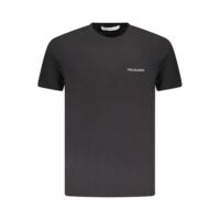 Trussardi Black Cotton Men T-Shirt