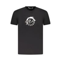 Trussardi Nero Cotton Mens T-Shirt
