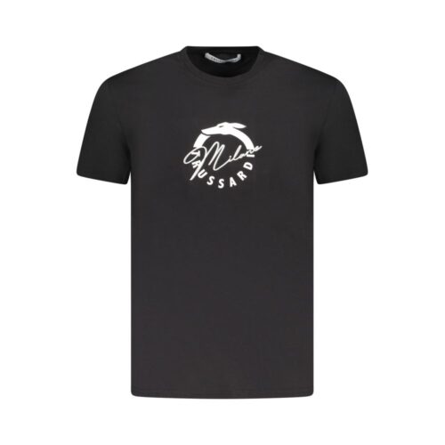 Trussardi Nero Cotton Mens T-Shirt