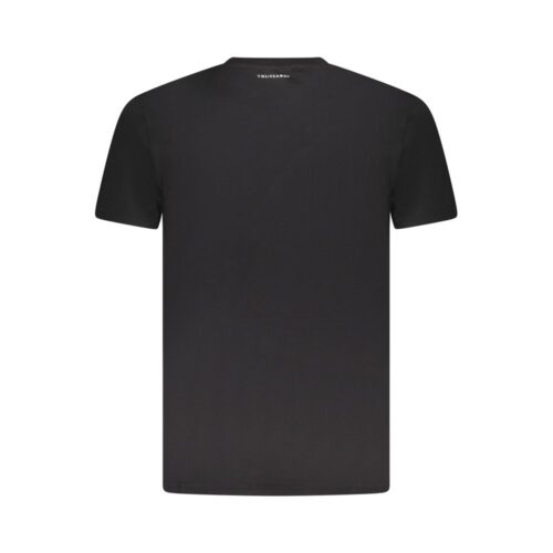 Trussardi Nero Cotton Mens T-Shirt