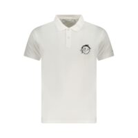 Trussardi White Cotton Men's Polo
