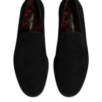 7560228.jpeg Dolce & Gabbana mustad seemisnahast mokassiinkingad