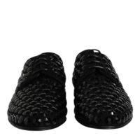 Dolce & Gabbana mustast seemisnahast strassidega derbikingad